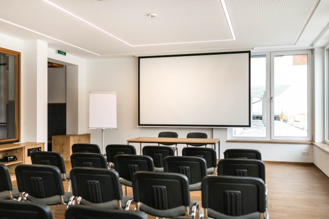 Individuelle Bestuhlung im Seminarraum